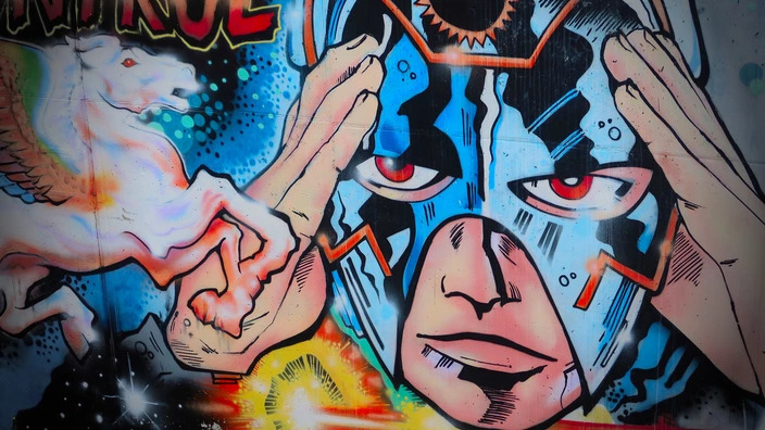 Foto von Graffiti